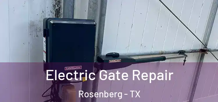 Electric Gate Repair Rosenberg - TX