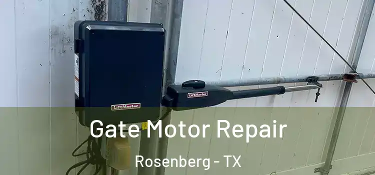  Gate Motor Repair Rosenberg - TX