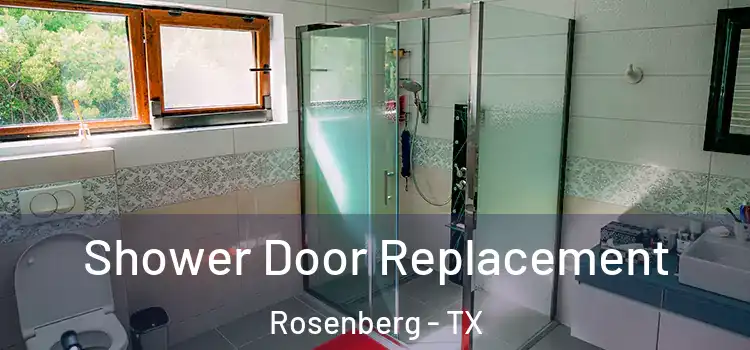 Shower Door Replacement Rosenberg - TX
